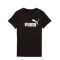 Remera de Mujer Puma Nº1 Logo W Negro - Blanco