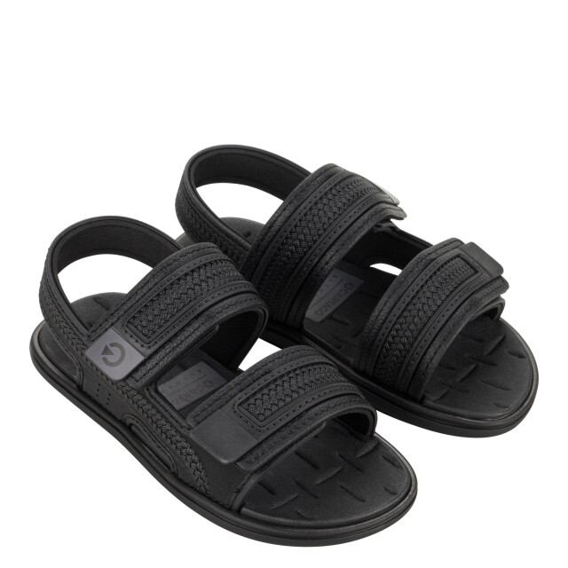 Sandalias Infantiles Cartago Malta Negro - Gris Oscuro