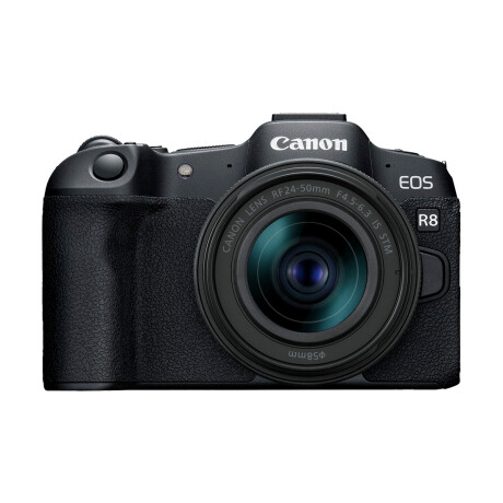 Kit Cámara Digital Canon EOS R8 Mirrorless + Lente RF 24-50mm Black