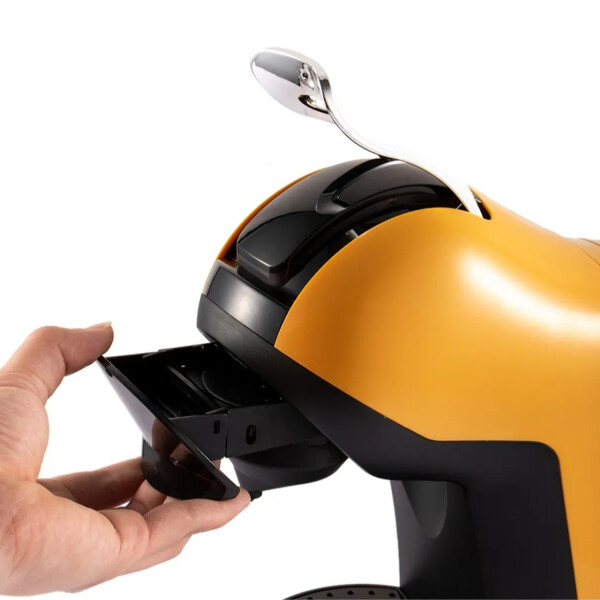 Cafetera Raf R.1950 Capsulas Y Café Molido 1400w CAFETERA RAF CON CAPSULAS AMARILLA R1950