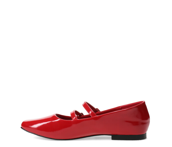 Ballerina de Mujer Miss Carol NOLIX con doble tira Rojo