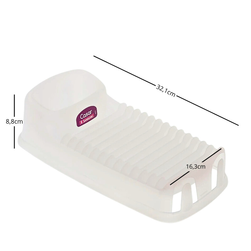 Escurridor de platos pequeño TRANSPARENTE
