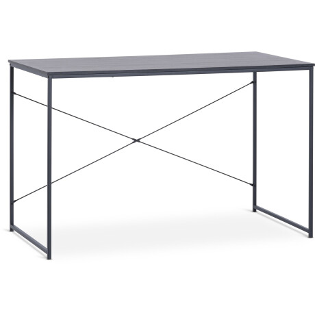 Escritorio ASTRUP 60x120 negro Gris oscuro