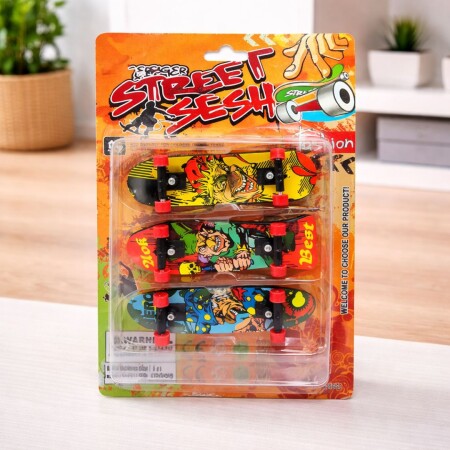 JUGUETE SKATE FINGER STREET X3 JUGUETE SKATE FINGER STREET X3