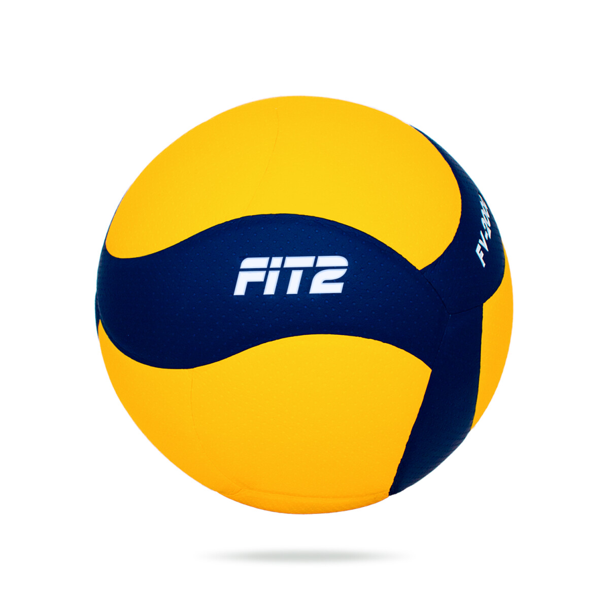 Pelota Fit2 Balon Volley PU N5 Amarillo y Azul - Amarillo y Azul 
