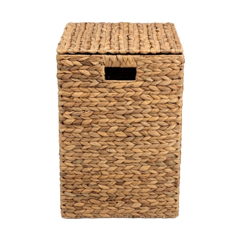 CESTA CUAD BEIGE 32X32X54CM Unica