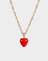 Cadena Corta con Dije Corazón Cadena Corta Con Dije Con Corazón - Dorado