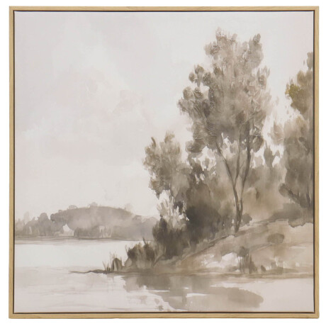 CUADRO LAKE, 60X60, VE VERDE PAPEL WG2514871ALA