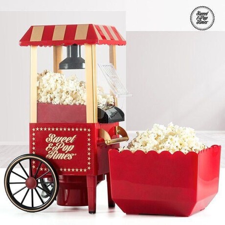 Maquina Popcorn Vintage Eléctrica Aire Caliente Maquina Popcorn Vintage Eléctrica Aire Caliente