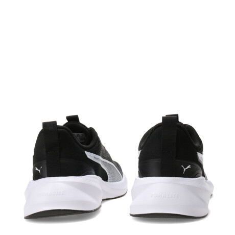 Championes de Niños Puma Flyer Lite 3 Jr Negro - Blanco