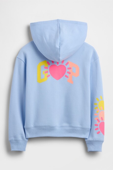 Canguro Logo Gap Niña Cerulean Blue