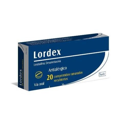 Lordex por 20 Comprimidos Lordex por 20 Comprimidos