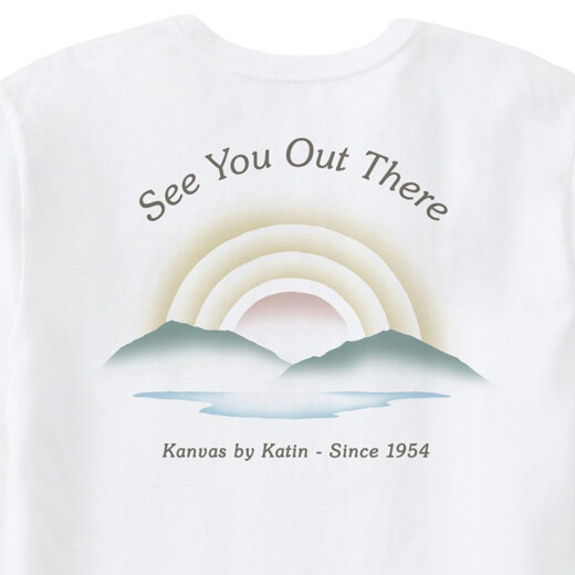 Remera Katin Distance - Blanco Remera Katin Distance - Blanco