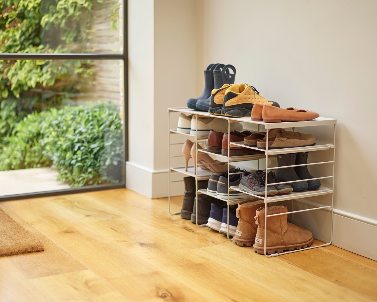 Organizador Grande Ajustable para Zapatos Joseph Joseph Level™ Plus Ecru - PREVENTA Organizador Grande Ajustable para Zapatos Joseph Joseph Level™ Plus Ecru - PREVENTA