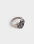 Anillos Medianos y Grandes Antique Silver Anillo Antique Corazón - Plateado Antique Silver