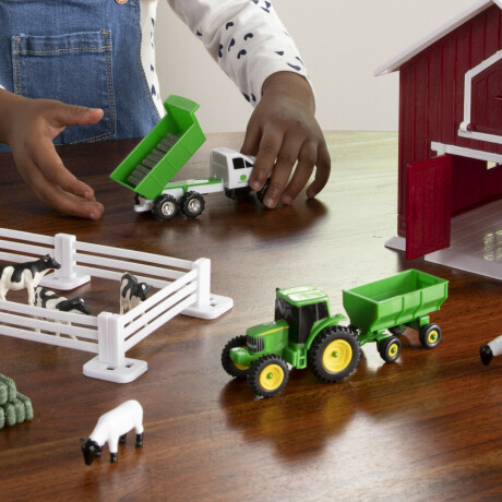 Set de la granja escala 1:64 24 pcs Set de la granja escala 1:64 24 pcs