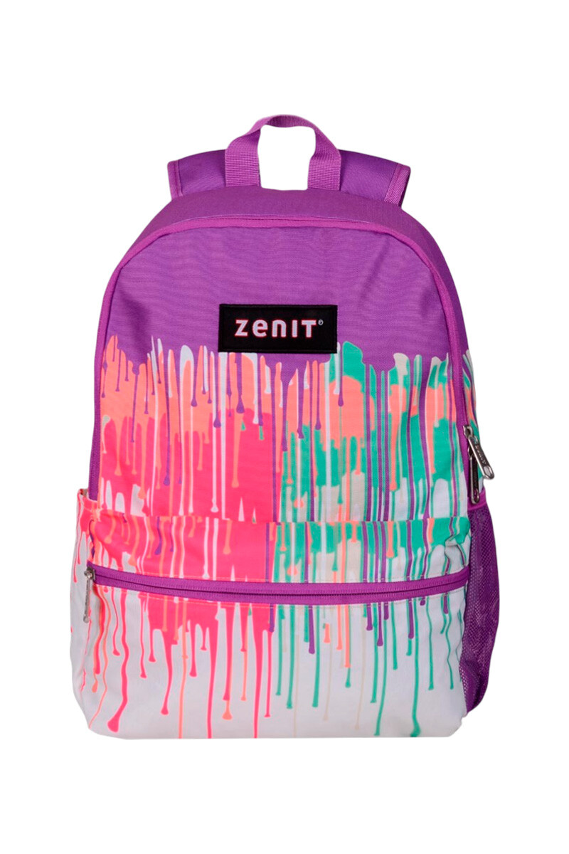MOCHILA ZENIT HIGH SCHOOL PURPLE DRIP 