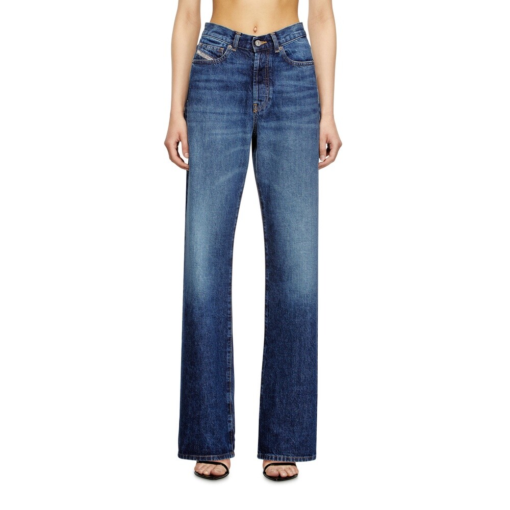 Jean Para Mujer Regular - 1971 D-Sent Azul medio