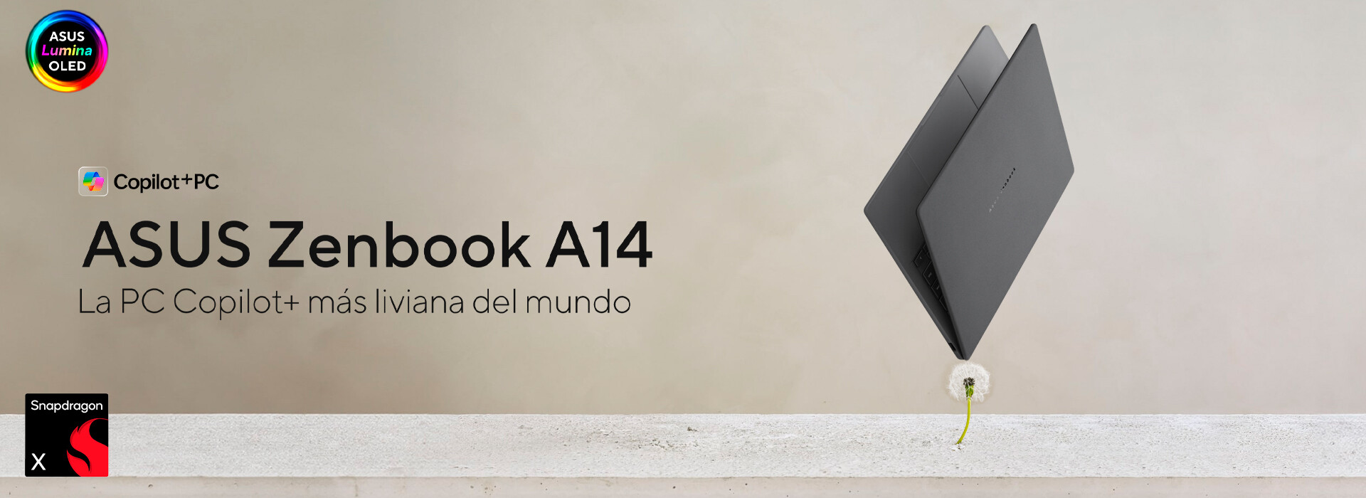 ASUS Zenbook A14 - Lanzamiento
