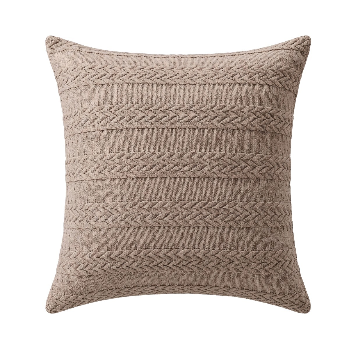 COJIN CUAD BEIGE 43X43CM 