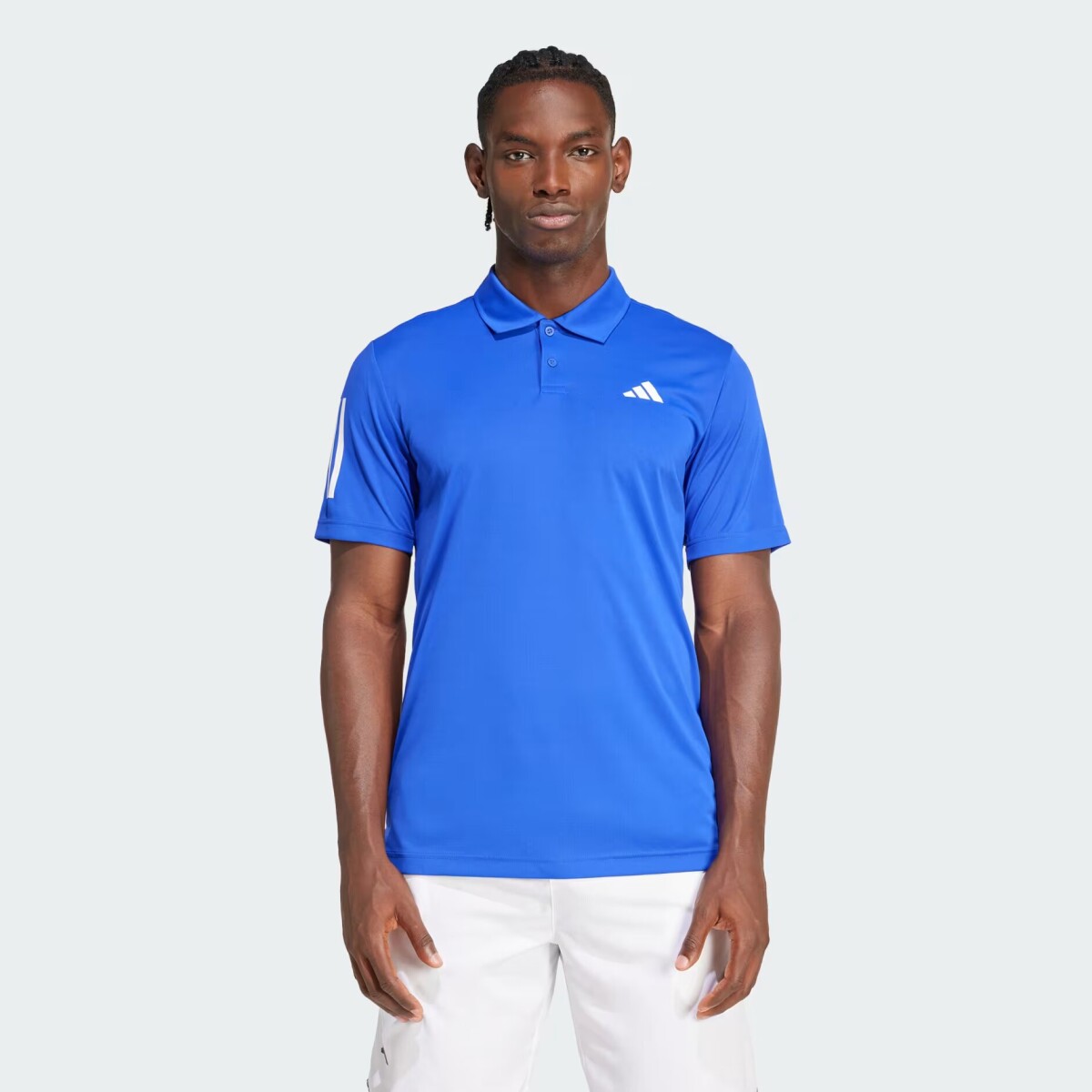Remera Adidas Club Polo 3 Stripes Hombre La Cancha