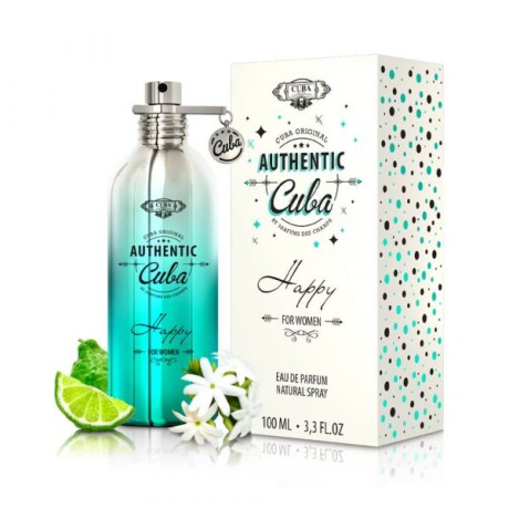 Authentic Cuba eau de parfum 100 ml for woman Happy