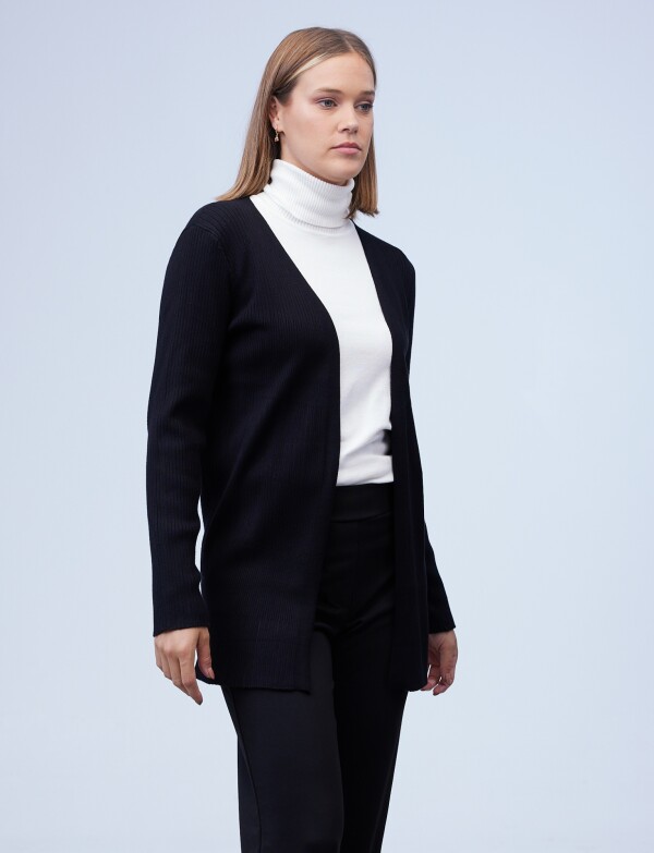 Cardigan Abierto NEGRO