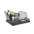 Escurridor Seca Platos Acero 2 Niveles Secador Con Bandeja Cocina Mesada Imback Color Negro Escurridor Seca Platos Acero 2 Niveles Secador Con Bandeja Cocina Mesada Imback Color Negro