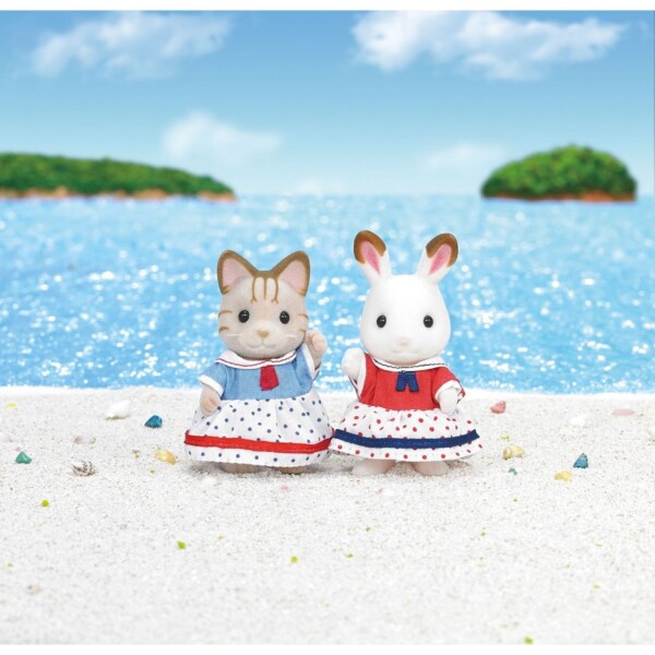 Sylvanian Families Amigos De Playa Figuras Muñecas Juguete Sylvanian Families Amigos De Playa Figuras Muñecas Juguete