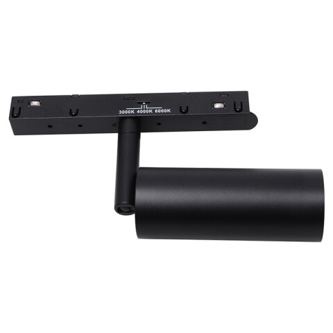 Spot Led p/riel magnet. 10W 700lm 3tonos 24° negro ZU0531