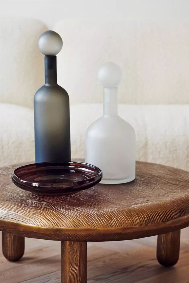 bubbles & bottles matt white Blanco