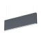 LUMINARIA DE SUSPENDER ACUSTICA ATOM Luminaria de Suspender Acústica Atom 120cm Gris CCT