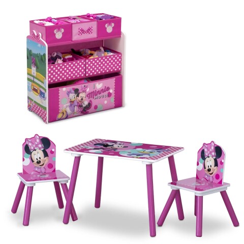 Set juego de mesa y organizador Minnie Mouse Disney Set juego de mesa y organizador Minnie Mouse Disney