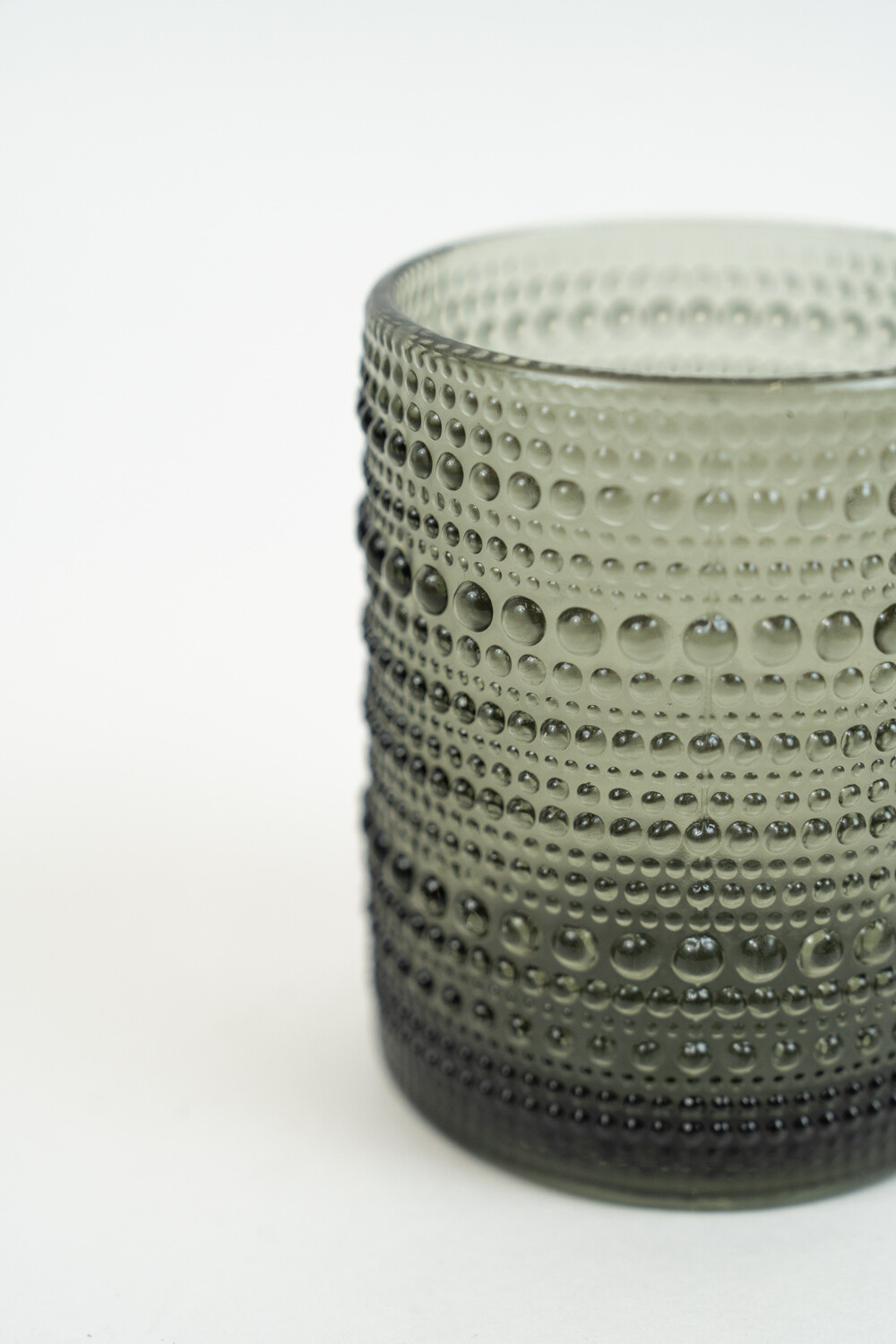 Vaso Mandalay Bajo Gris