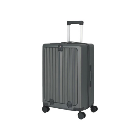 Valija Carry on rígida con bolsillo exterior Gris