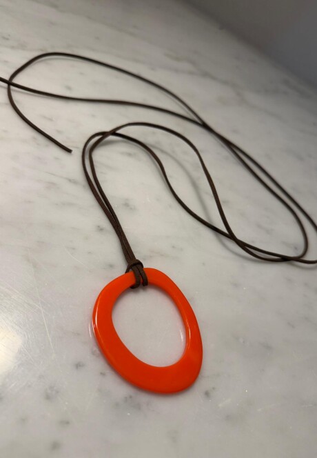 Neck Milos Choco & Orange