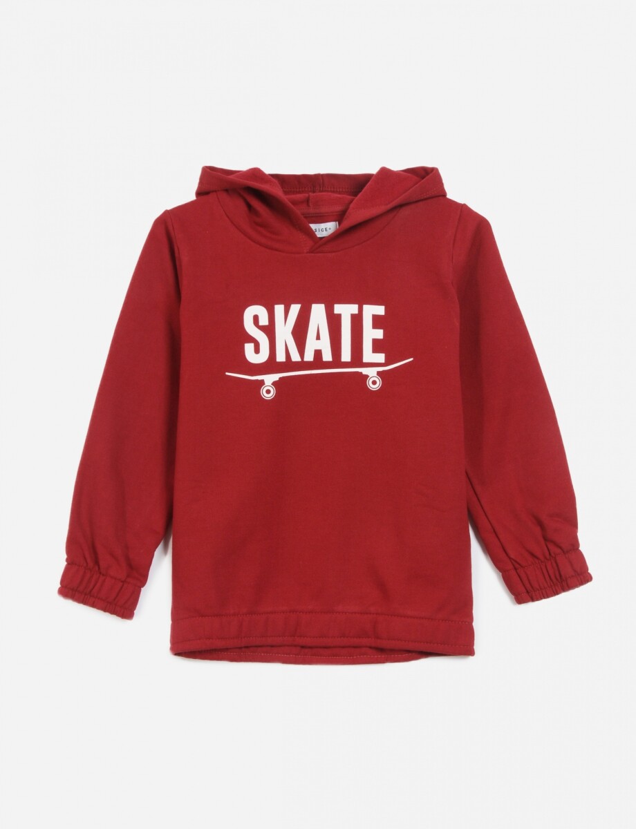 Buzo Skate - Rojo 