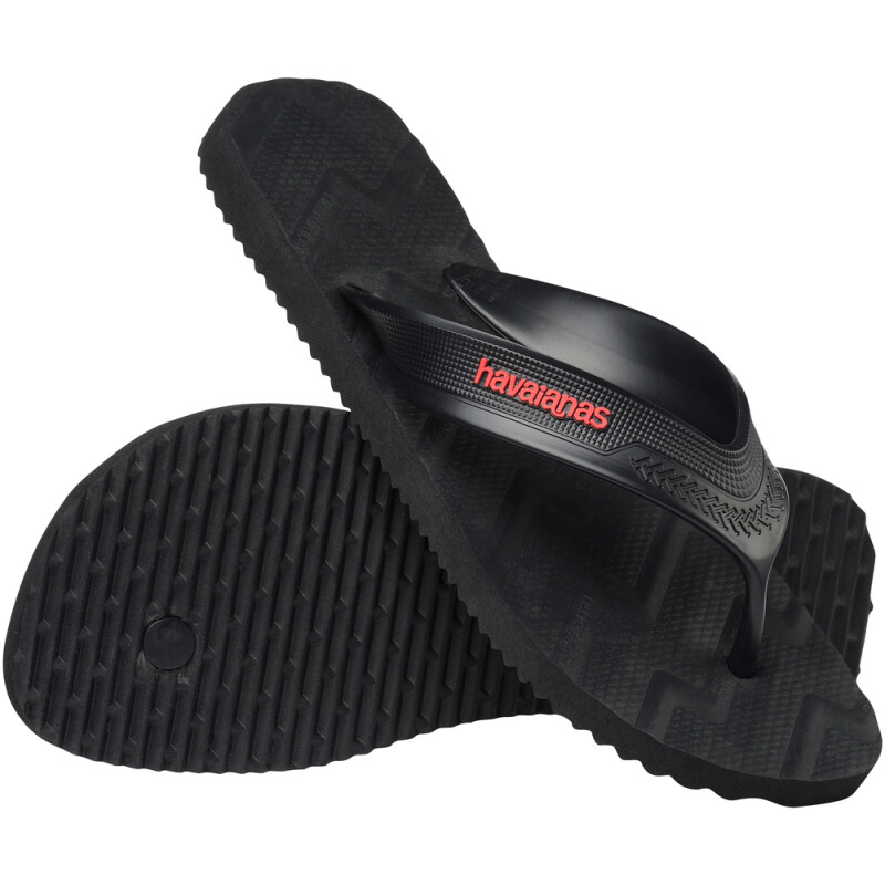 Sandalias Havaianas Track Waves Hombre Negro