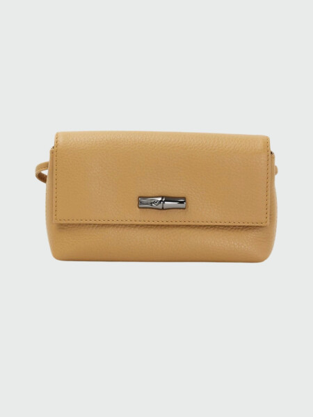 Longchamp -Cartera pequeña de Cuero, Roseau Essential 0