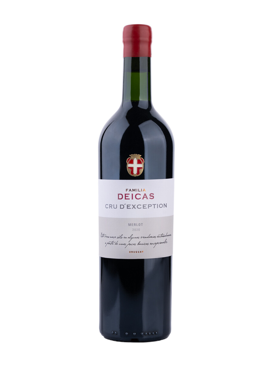 Vino Familia Deicas Cru D'Exception Merlot con Estuche 750 ml Vino Familia Deicas Cru D'Exception Merlot con Estuche 750 ml