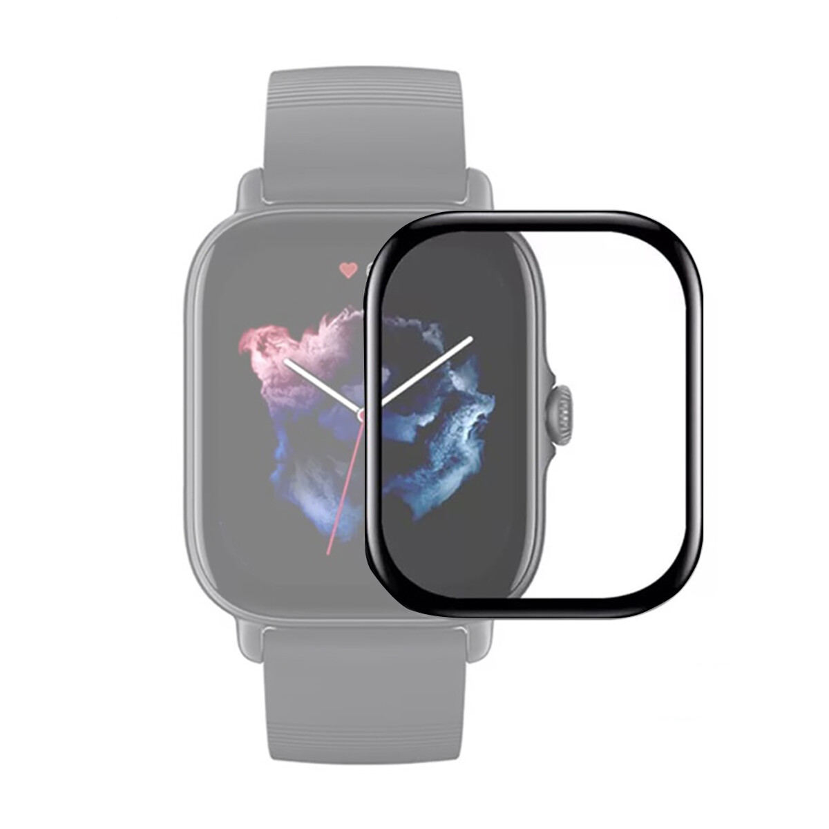 Protector de Pantalla Vidrio PMMA para Smartwatch Amazfit GTS 3 - Transparente 