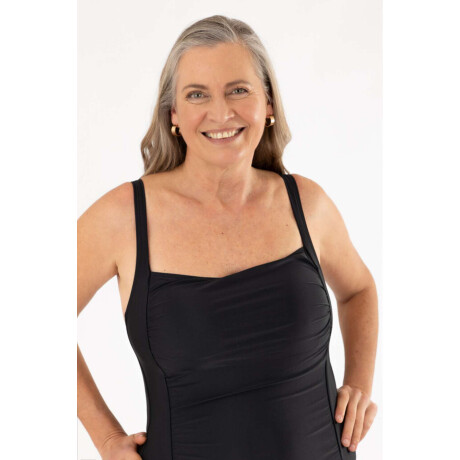 Malla carla liso Negro