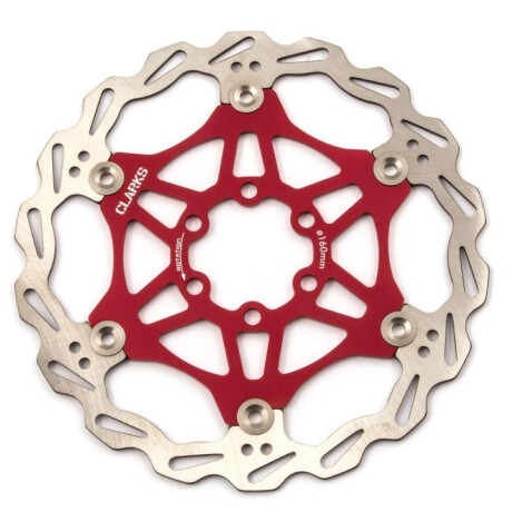 Rotor Clarks Ultraliviano 160 Mm Rojo Rotor Clarks Ultraliviano 160 Mm Rojo