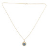 Colgante Ojito de oro amarillo 18k. Sin cadena Colgante Ojito de oro amarillo 18k. Sin cadena