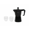 Set Cafetera Italiana de Aluminio Hudson - Negro Set Cafetera Italiana de Aluminio Hudson - Negro