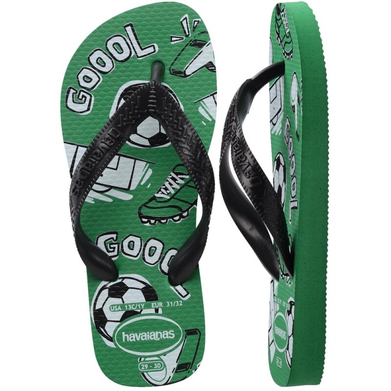 Sandalias Havaianas Kids Athletic Niños Verde