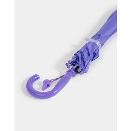 Paraguas Infantil De Gatito Violeta Lila