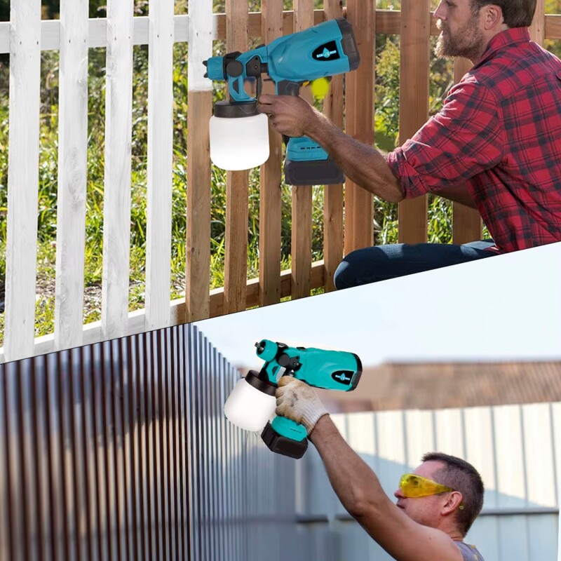 Pistola para Pintar a Batería EcoDrop con 1 Batería 21V Pistola para Pintar a Batería EcoDrop con 1 Batería 21V