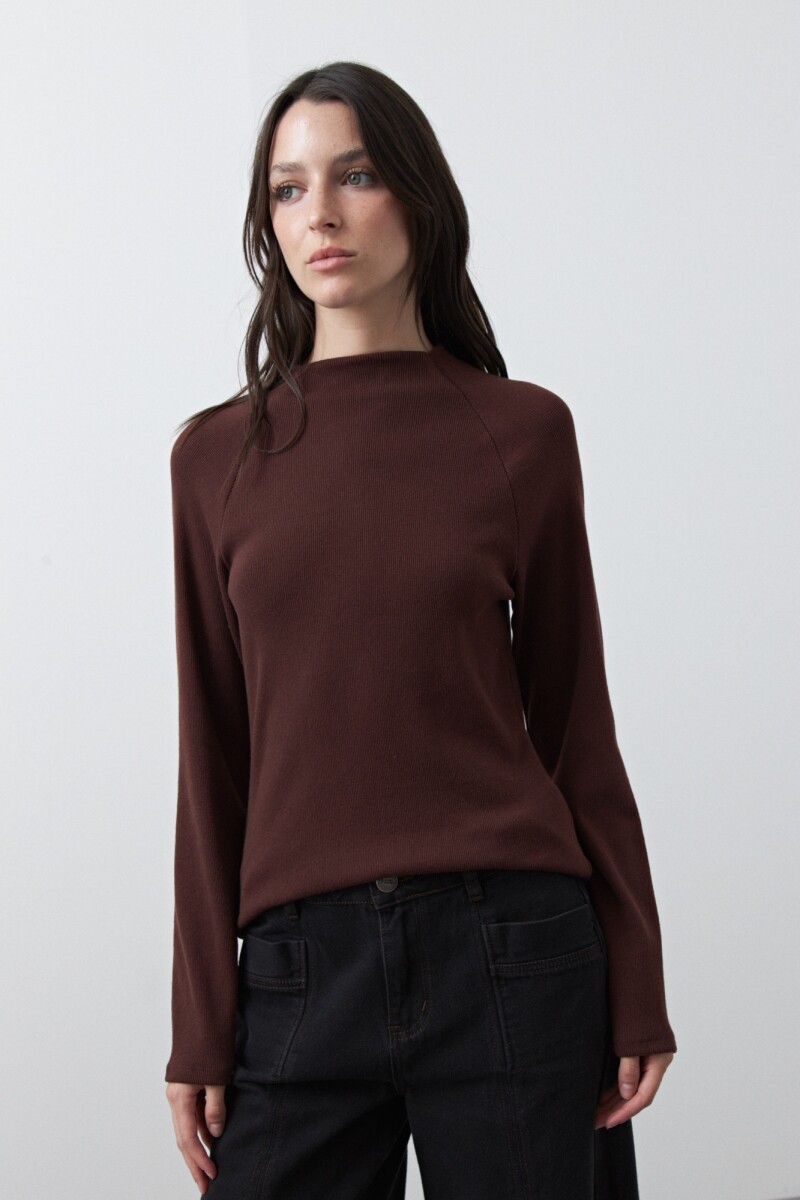 POLERA LUAN Chocolate