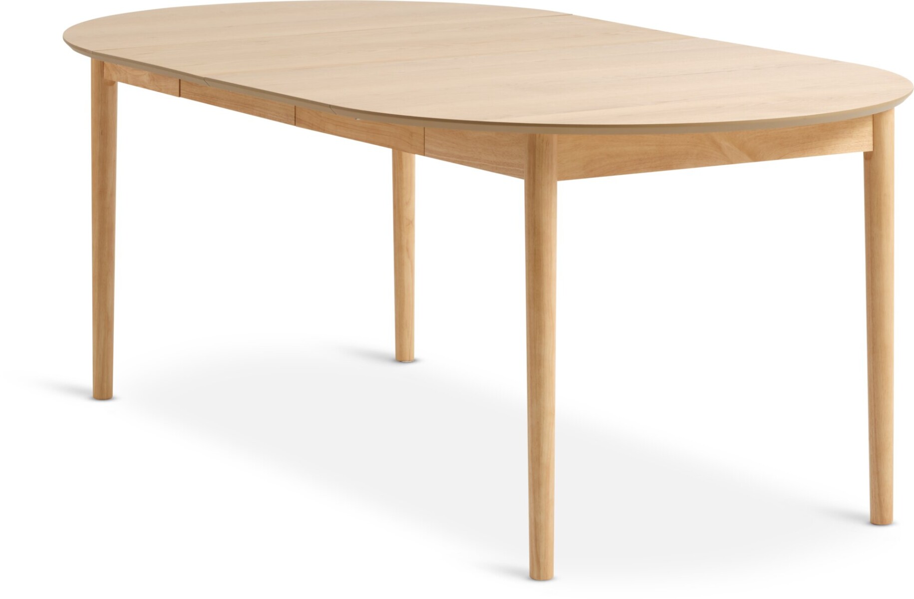 Mesa de comedor MARSTRAND exten Ø110/110x200 roble 